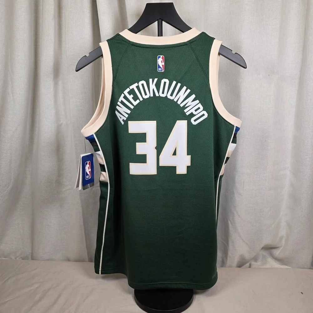 Nike NBA Giannis Antetokounmpo Milwaukee Bucks Youth L 14/16 Jersey NWT